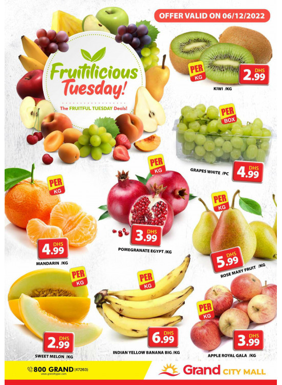 Fruitilicious Tuesday - Grand City Mall