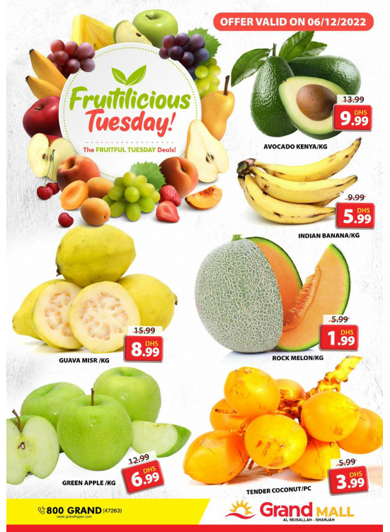 Fruitilicious Tuesday - Grand Mall Sharjah