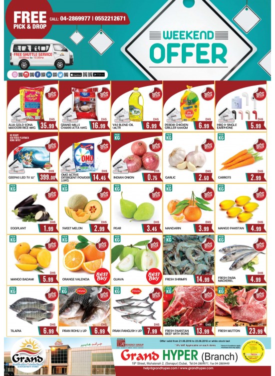 WOW Weekend Offers - Grand Hyper Muhaisnah