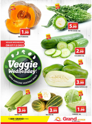 Veggie Wednesday - Grand Hyper Al khail Mall