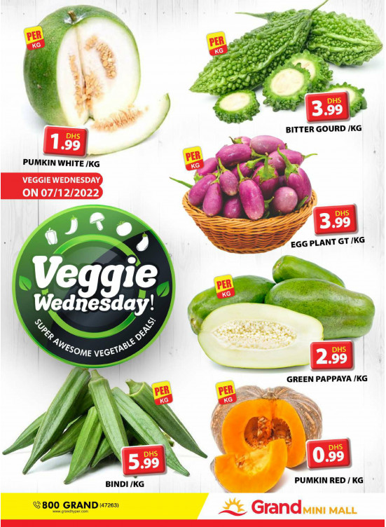 Veggie Wednesday - Grand Mini Mall