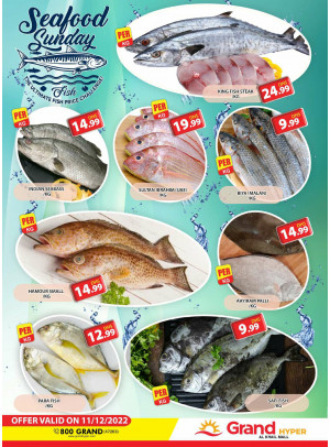 Seafood Sunday - Grand Hyper Al Khail Mall