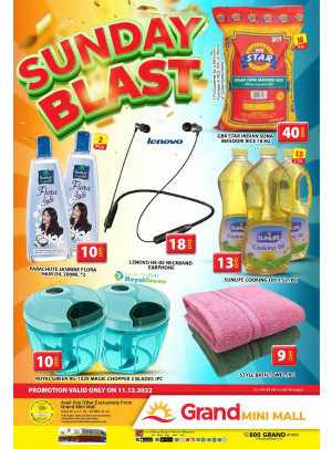 Sunday Blast - Grand Mini Mall