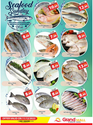 Seafood Sunday - Grand Mall Sharjah