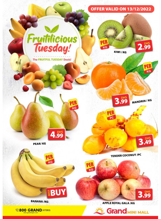 Fruitilicious Tuesday - Grand Mini Mall