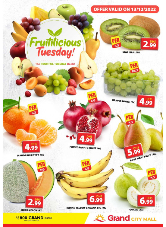 Fruitilicious Tuesday - Grand City Mall