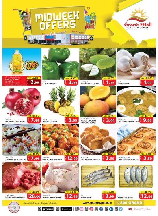 Amazing Midweek Offers - Grand Mall Sharjah