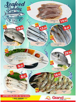 Seafood Sunday - Grand Hyper Al Khail Mall