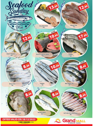 Seafood Sunday - Grand Mall Sharjah