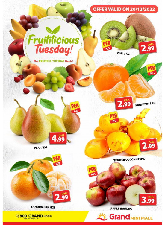 Fruitilicious Tuesday - Grand Mini Mall