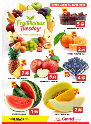 Fruitilicious Tuesday - Grand Hyper Al Khail Mall