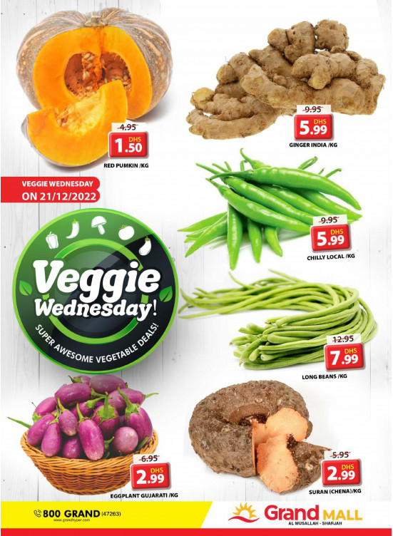 Veggie Wednesday - Grand Mall Sharjah