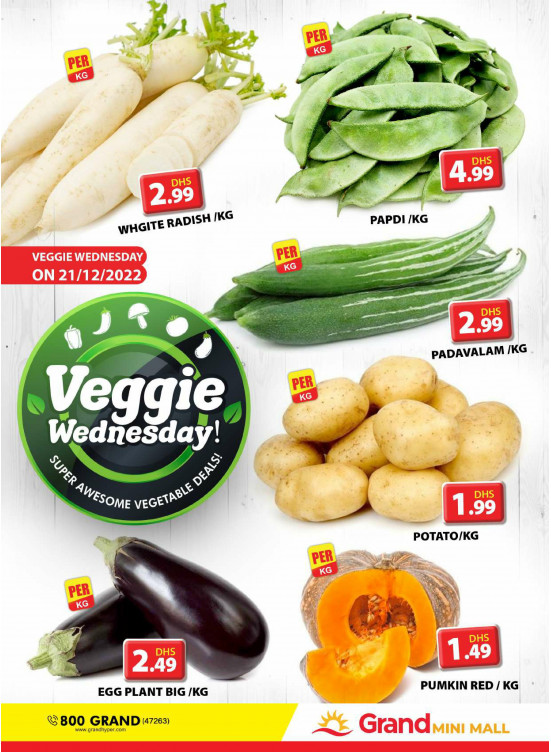Veggie Wednesday - Grand Mini Mall