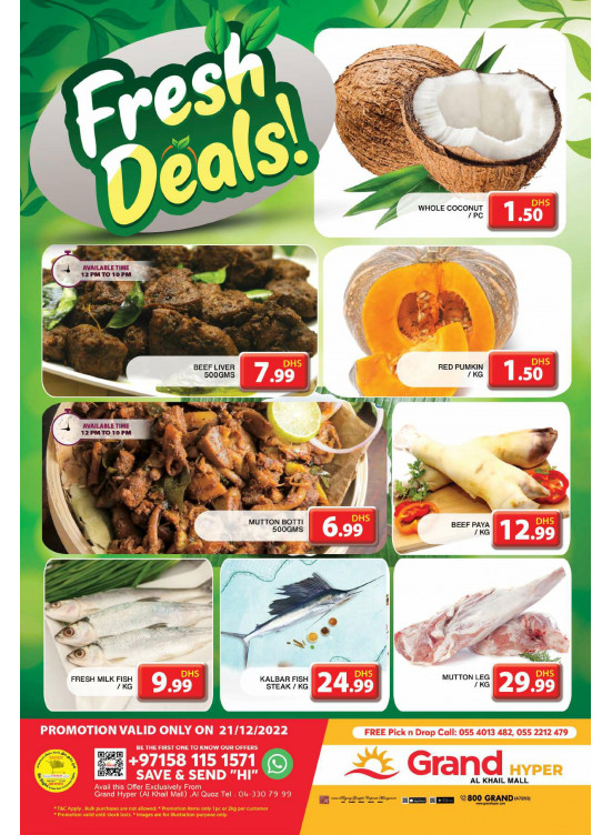 Fresh Deals - Grand Hyper Al Khail Mall