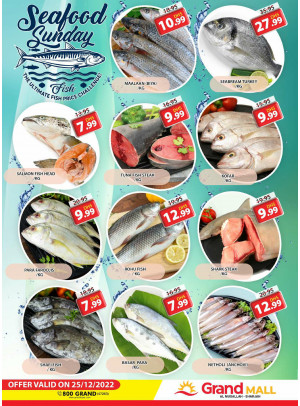 Seafood Sunday - Grand Mall Sharjah