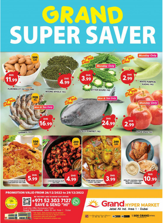 Grand Super Saver - Grand Hypermarket Jebel Ali