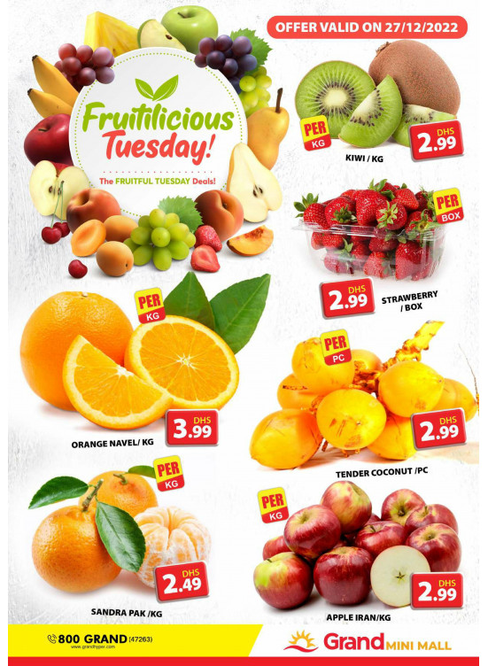 Fruitilicious Tuesday - Grand Mini Mall