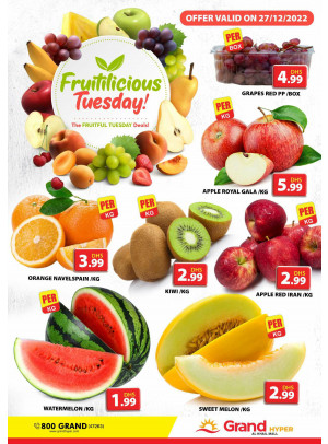 Fruitilicious Tuesday - Grand Hyper Al Khail Mall