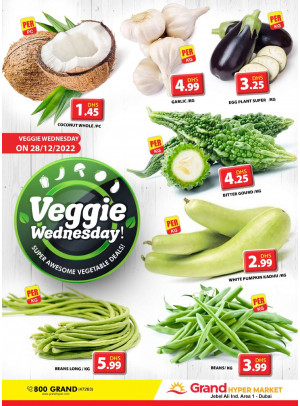 Veggie Wednesday - Grand Hypermarket Jebel Ali