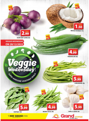 Veggie Wednesday - Grand Hyper Al khail Mall