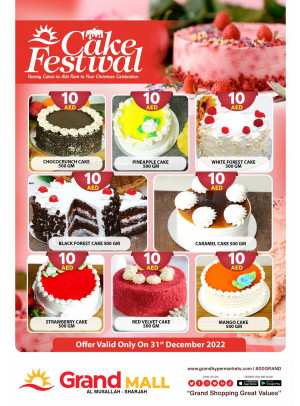 Cake Festival - Grand Mall Sharjah