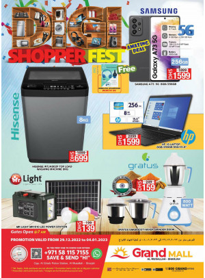 Shopping Deals - Grand Mall Sharjah