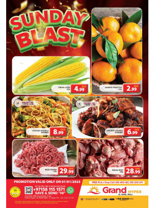 Sunday Blast - Grand Hyper Al Khail Mall