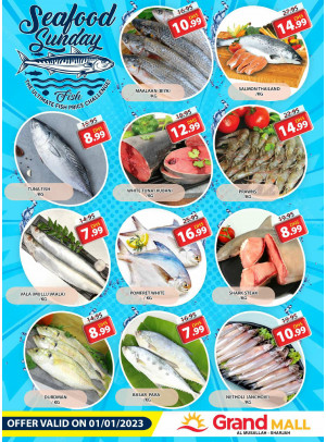 Seafood Sunday - Grand Mall Sharjah