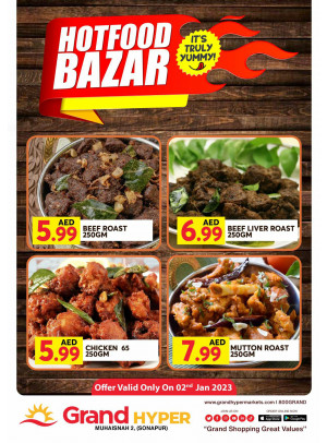 Hot Food Bazar - Grand Hyper Muhaisnah