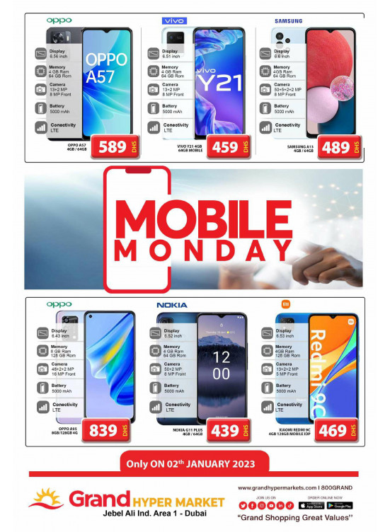 Monday Deals - Grand Hypermarket Jebel Ali