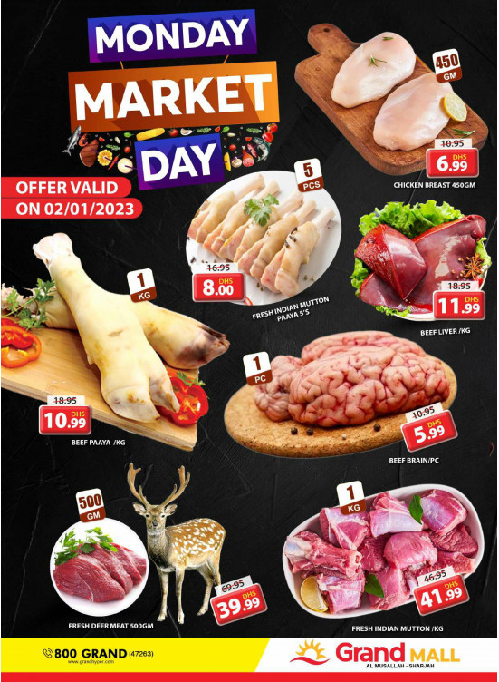 Meat Monday - Grand Mall Sharjah