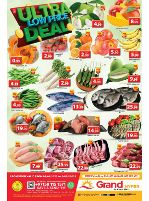 Ultra Low Price Deal - Grand Hyper Al Khail Mall