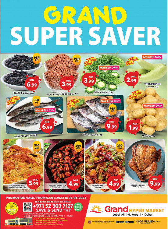 Grand Super Saver - Grand Hypermarket Jebel Ali