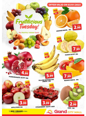 Fruitilicious Tuesday - Grand City Mall