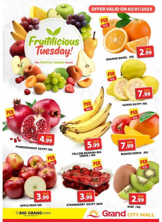 Fruitilicious Tuesday - Grand City Mall