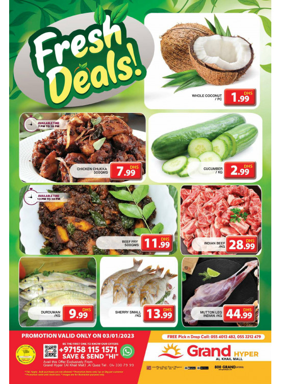 Fresh Deals - Grand Hyper Al Khail Mall