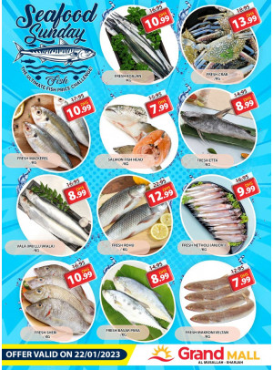 Seafood Sunday - Grand Mall Sharjah