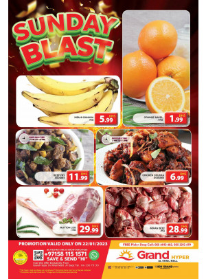 Sunday Blast - Grand Hyper Al Khail Mall