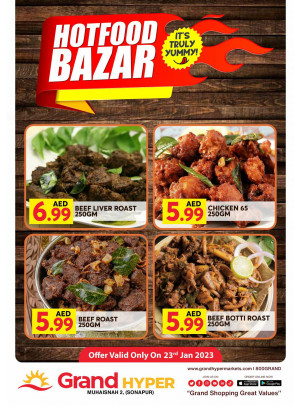 Hot Food Bazar - Grand Hyper Muhaisnah