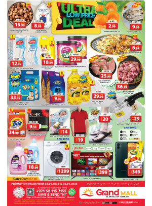 Ultra Low Price Deal - Grand Mall Sharjah