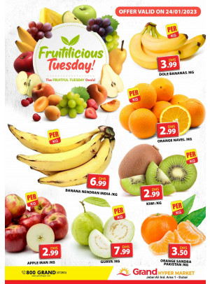 Fruitilicious Tuesday - Grand Hypermarket Jebel Ali