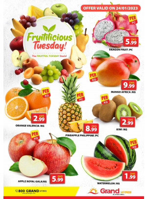 Fruitilicious Tuesday - Grand Hyper Al Khail Mall