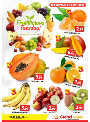 Fruitilicious Tuesday - Grand Hyper Muhaisnah