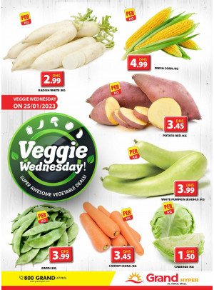 Veggie Wednesday - Grand Hyper Al khail Mall