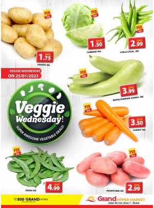 Veggie Wednesday - Grand Hypermarket Jebel Ali