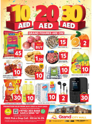 Weekend Deals - Grand City Mall