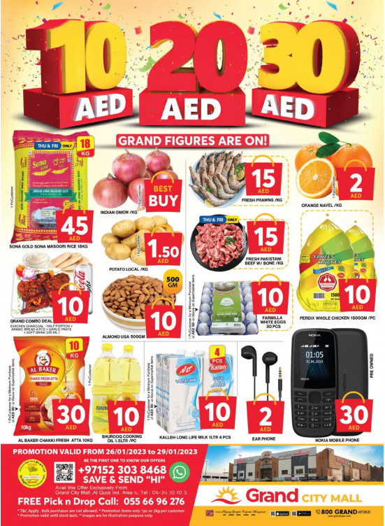 Weekend Deals - Grand City Mall