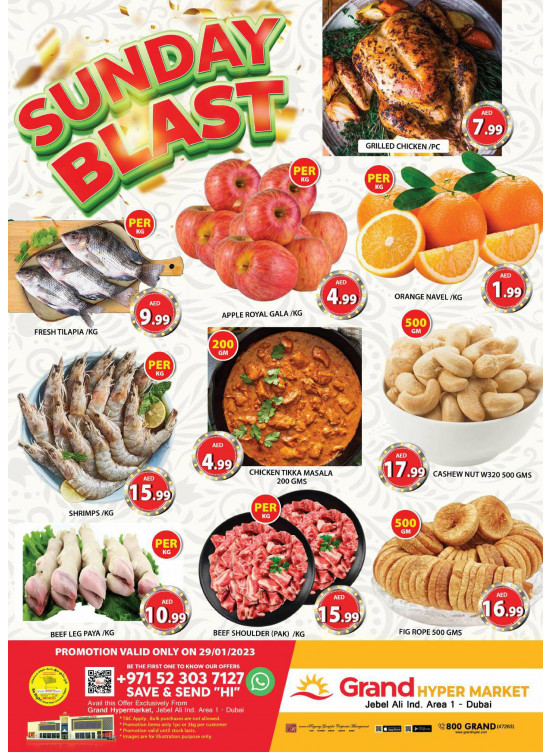 Sunday Blast - Grand Hypermarket Jebel Ali