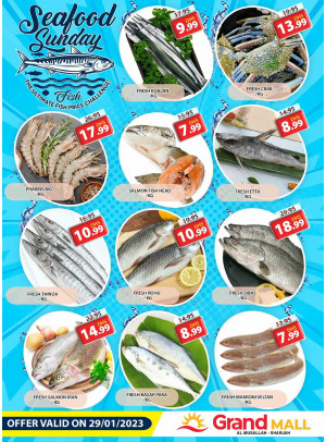 Seafood Sunday - Grand Mall Sharjah