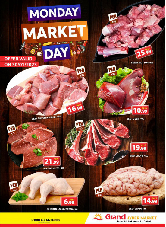 Meat Monday - Grand Hypermarket Jebel Ali